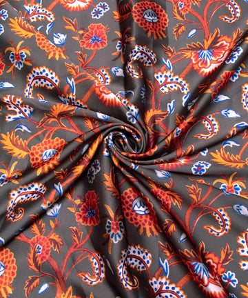 Printed Satin Fabric